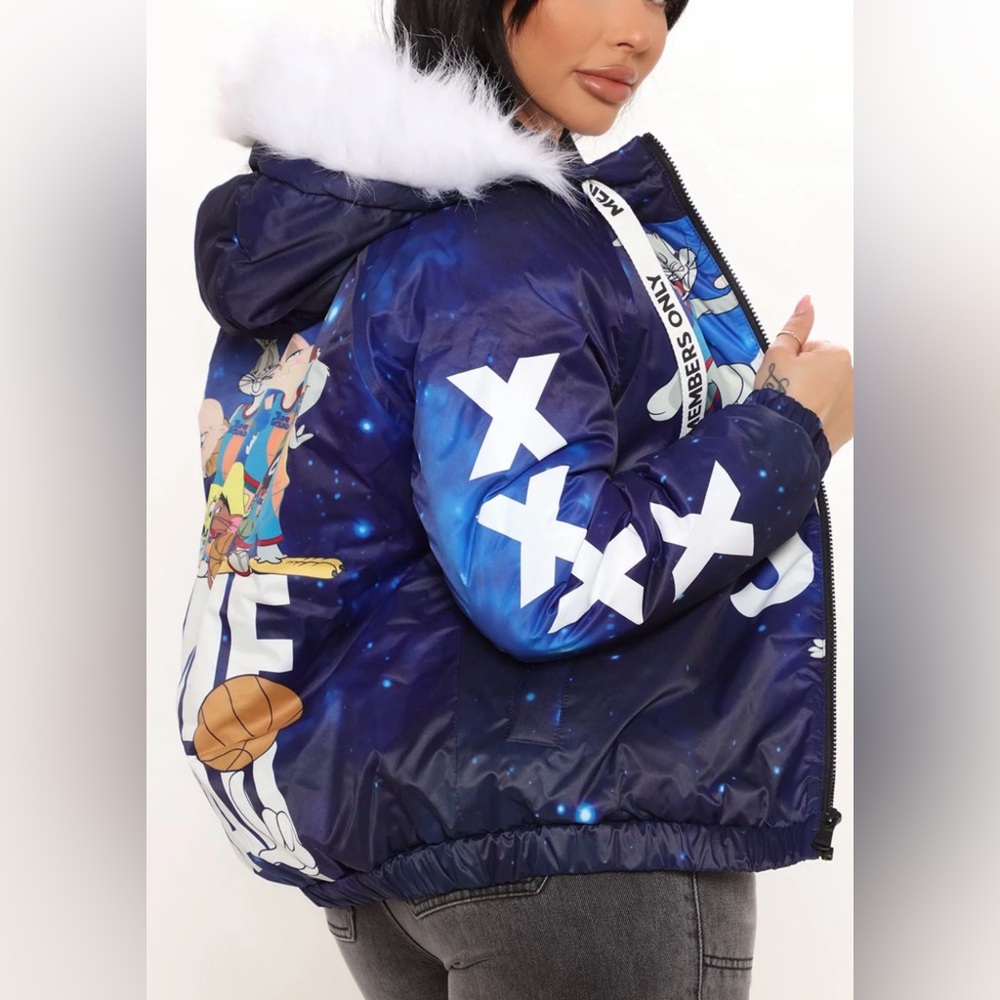 New Members Only X Looney Tunes Jacket - LIMITED EDITION, Space Jam Tune Squad